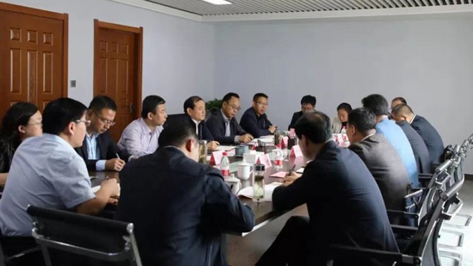 定西市市委副書記、市長戴超一行到訪甘肅文旅集團