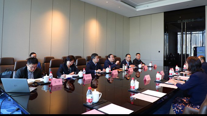 武威市委副書記、市長周偉一行與甘肅文旅集團(tuán)交流座談