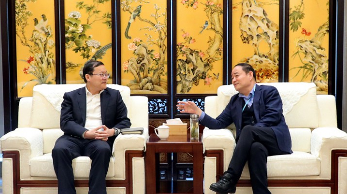 中國銀行甘肅省分行黨委書記、行長王峰一行到訪甘肅文旅集團(tuán)