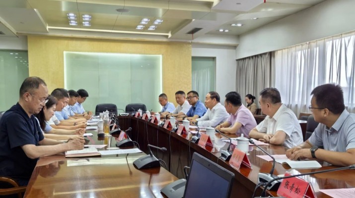 石培文董事長帶隊(duì)赴連云港市考察交流